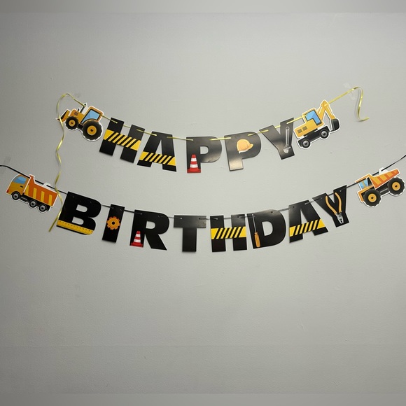 Other - Construction birthday party supplies